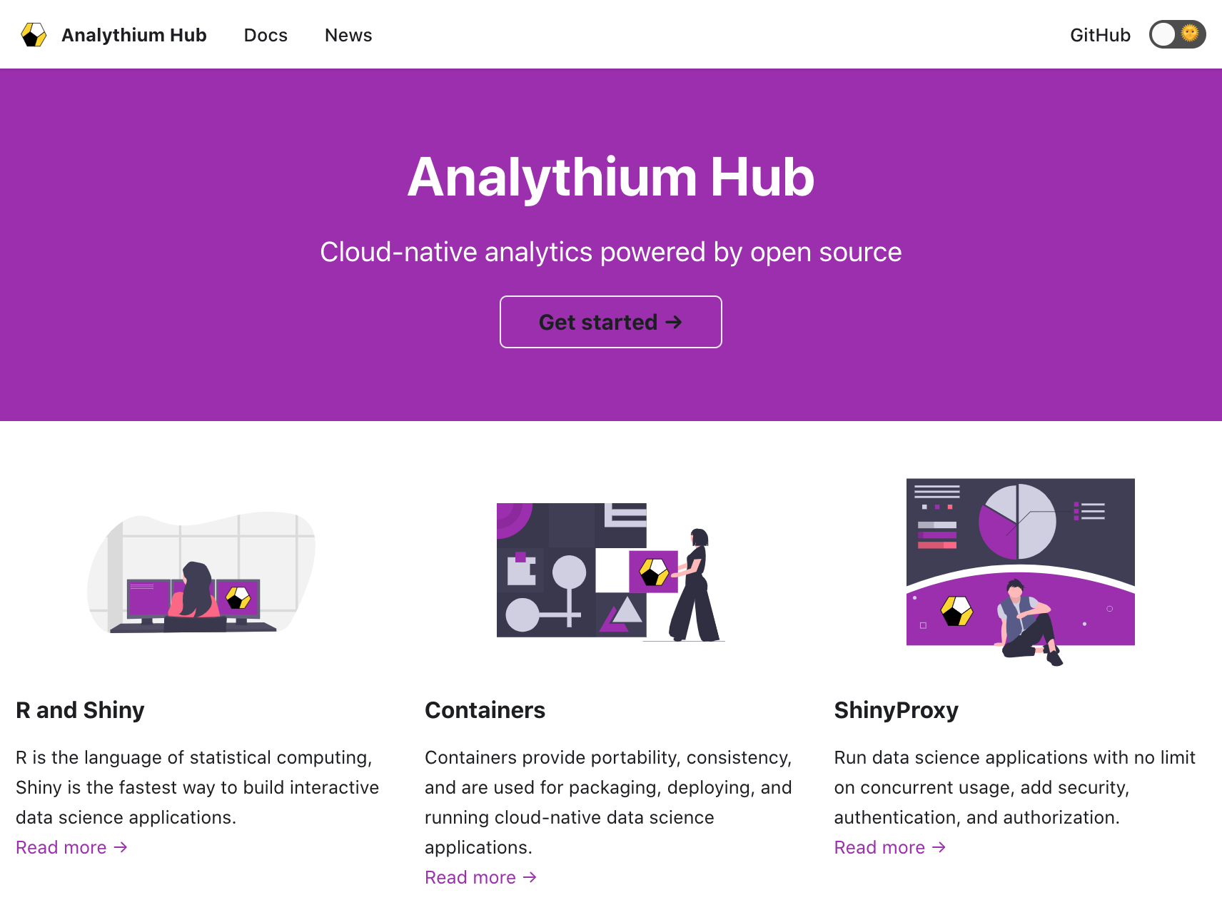 Announcing the Analythium Hub